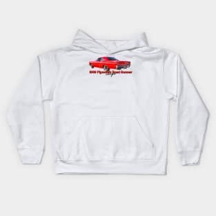 1969 Plymouth Road Runner Coupe Kids Hoodie